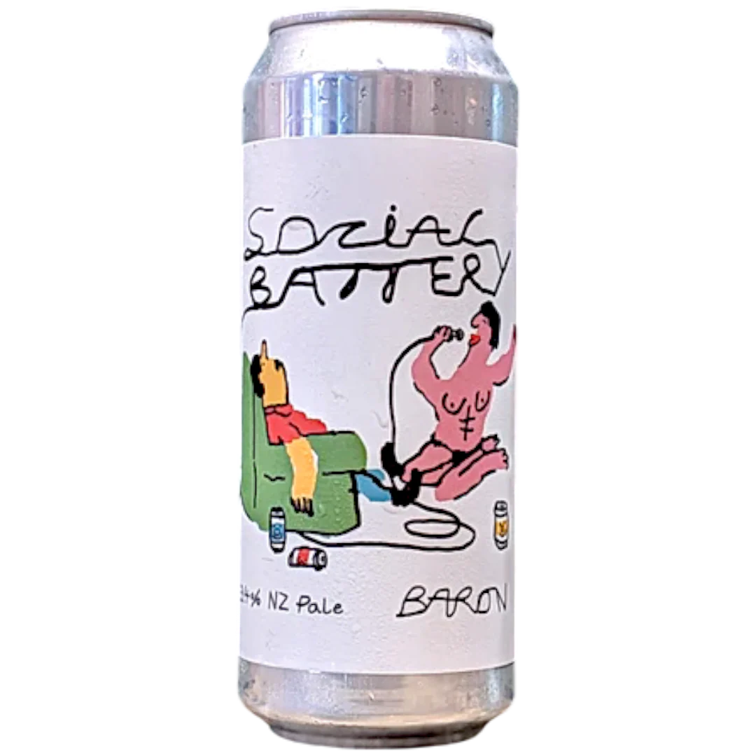 Baron Social Battery NZ Pale Ale 500ml (3.4%)