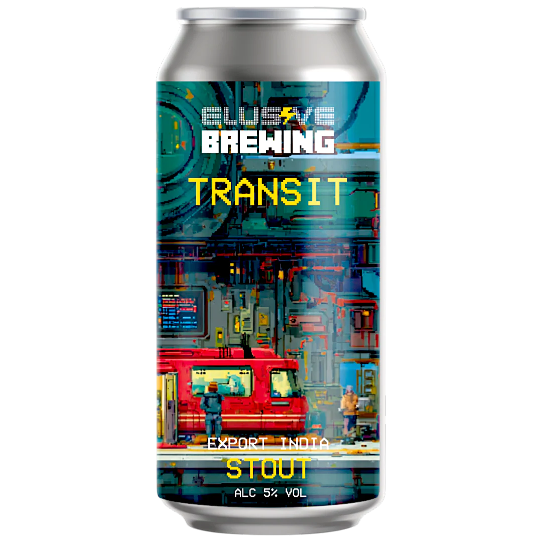 Elusive Transit Stout 440ml (5%)