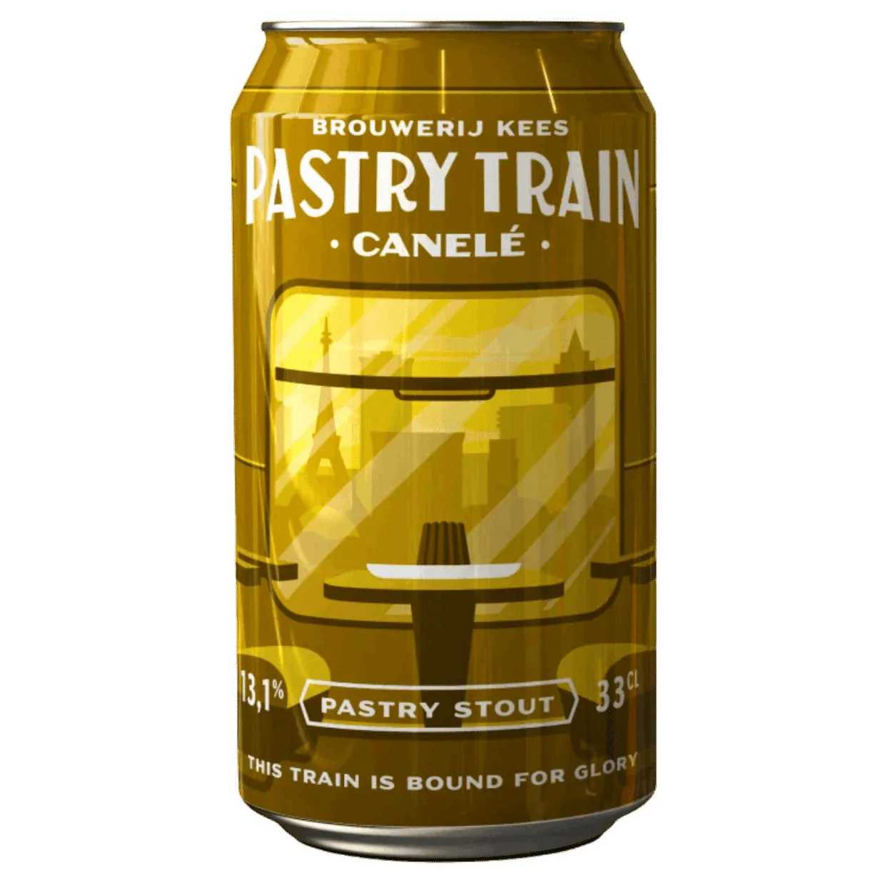 Kees Pastry Train Canele Pastry Stout 330ml (13.1%)