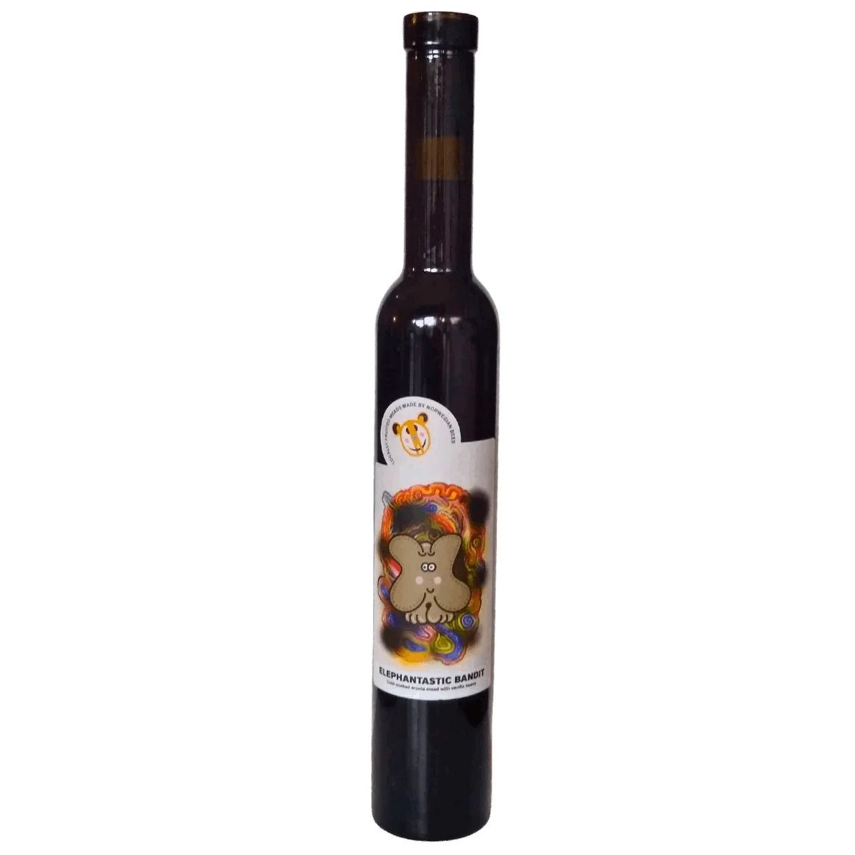 Marlobobo Elephantastic Bandit Cold-soaked Aronia Mead with Vanilla Beans. 375ml (10%)