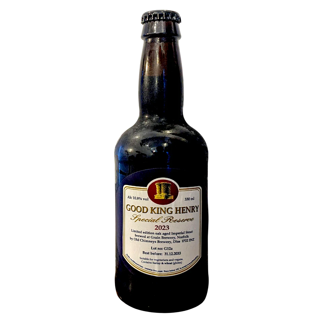 Old Chimneys Good King Henry Special Reserve 2023 Oak Aged Special Reserve Imperial Stout 330ml (11%)