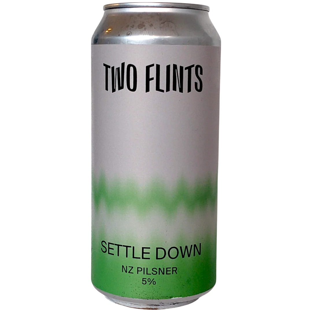 Two Flints Settle Down NZ Pilsner 440ml (5%)